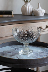 Laura Ashley Glass Cut Bowl